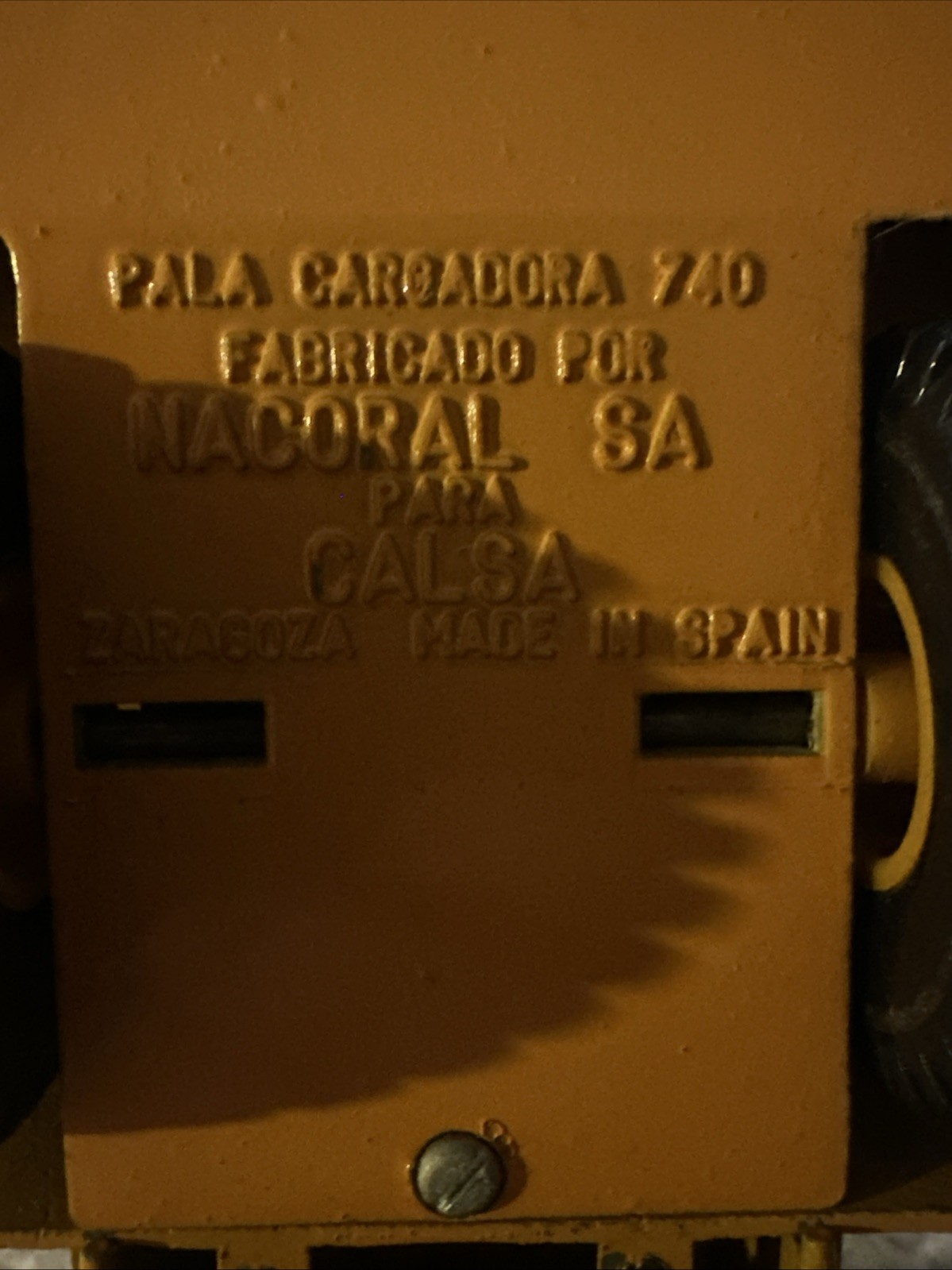 Case 740 Wheel Loader – 1/35 – Nacoral of Spain – RARE