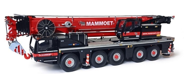 IMC MODELS,Mobile crane DEMAG AC 250-5 MAMMOET, 1/50, IMC410209