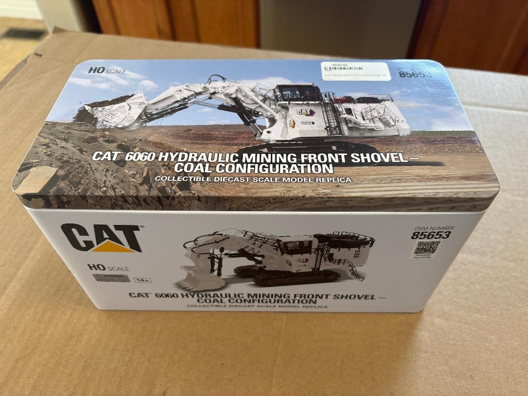 1:87 CATERPILLAR 6060 HYDRAULIC COAL MINING FRONT SHOVEL DIECAST MASTERS 85653