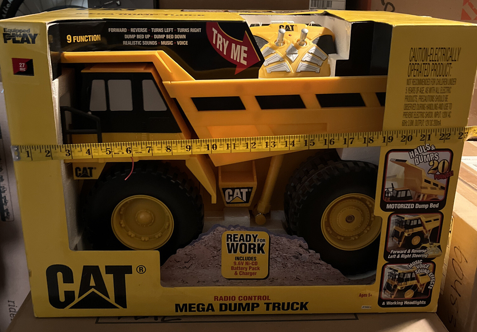 RC CATERPILLAR 789 797 MEGA Mining Quarry dump truck Equipped PLAY EUCLID TEREX