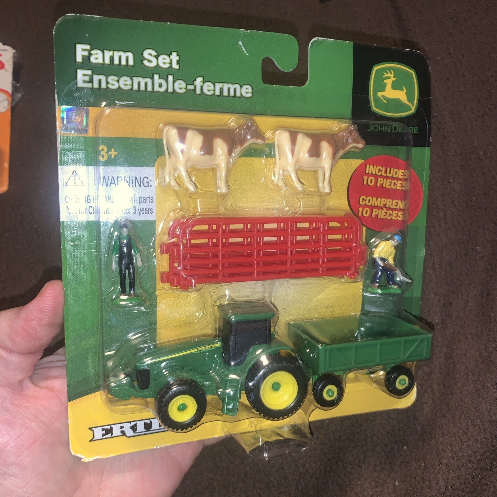 Ertl John Deere Farm Set 37657 14 10 Piece Set NEW 1/64 HO 2010