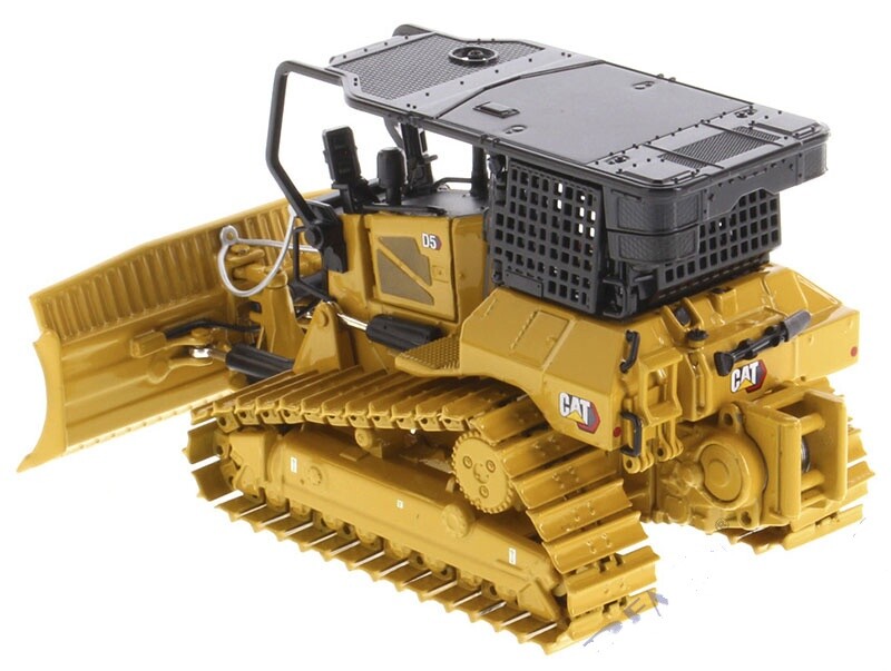 1:50 DM D5 LGP Fire Suppression Dozer Construct Bulldozer Machine Diecast Model