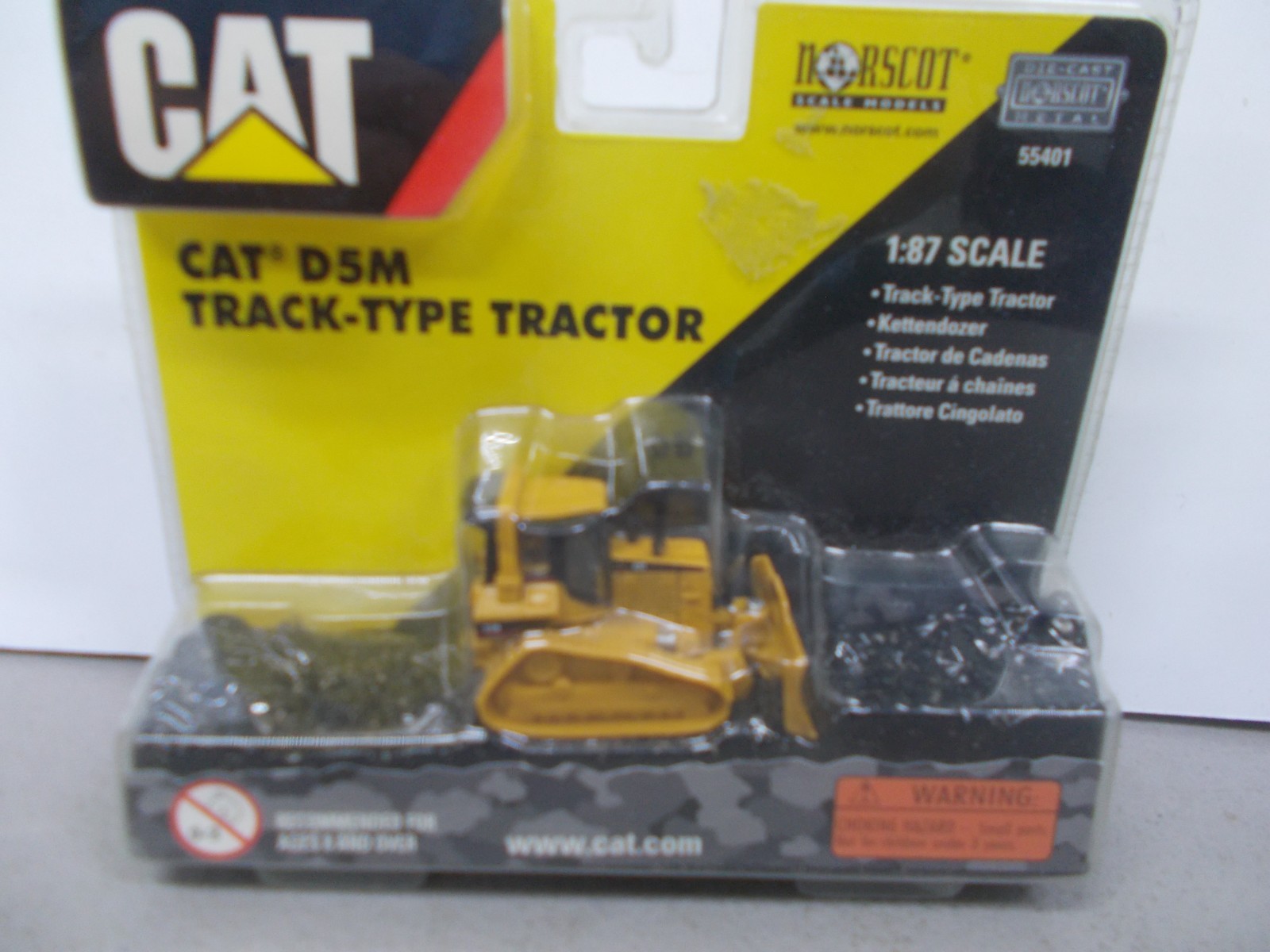 NORSCOT # 55401 ~1/87 CAT D5M TRACK TYPE DOZER ~ HO SCALE