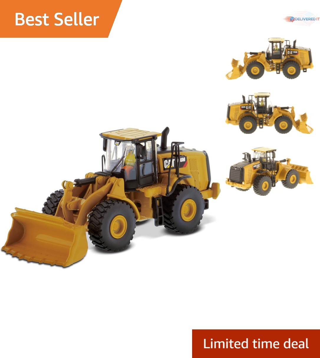 1:87 Scale Construction Model Wheel Loader Diecast Collectible HO Series