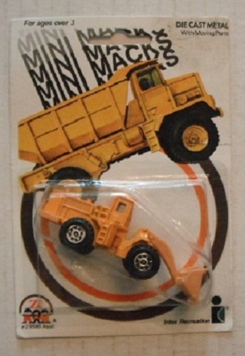 Mini Mack–Loader…1981 Intex toy–B
