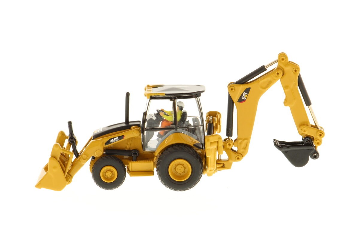 DieCast Masters 85263 1:87 Caterpillar 450E Backhoe Loader Diecast Model