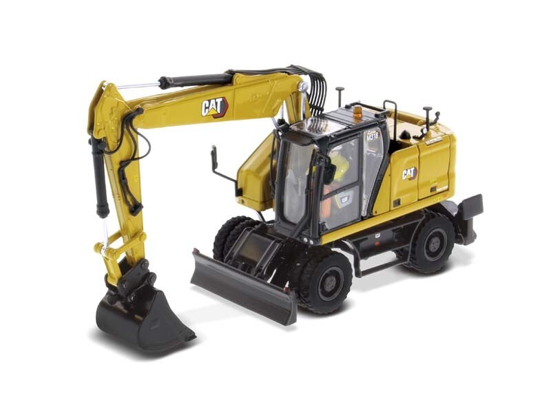 CAT Caterpillar M318 Wheeled Excavator 1:50 Scale Model – Diecast Masters 85956