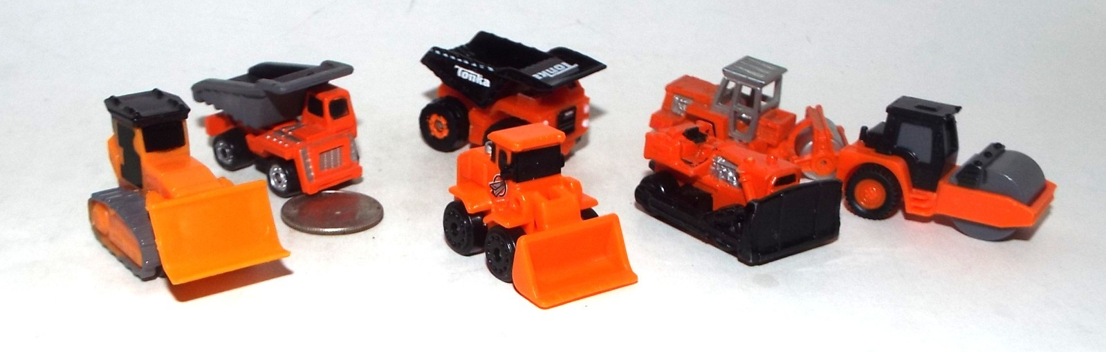 Lot CO-4 of 7 Very Small Miscellaneous Construction Vehicles In Orange