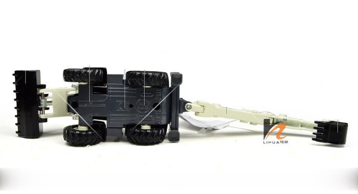 KDW 1/50 Bidirectional Excavator Construction Equipment Diecast Model Car 1:50