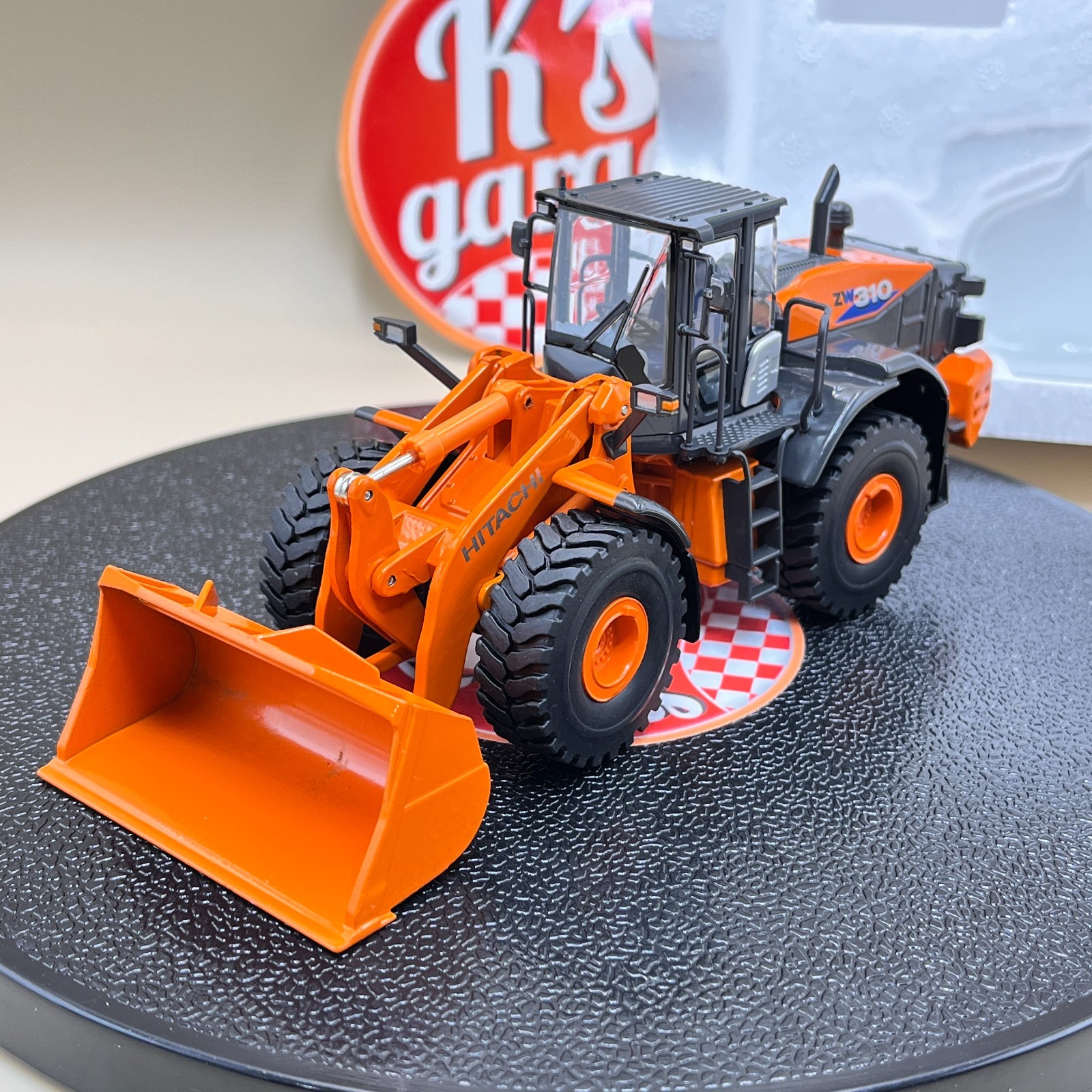 HITACHI 1/50 ZW310 Wheel Loader ZW-6 series Reliablue solutions orange metal