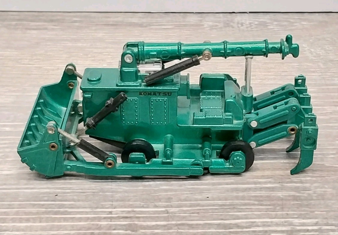 Shinsei Mini Power Komatsu Amphibious Bulldozer Diecast 1:32