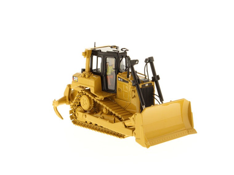 DM CAT D6R Caterpillar bulldozer truck Alloy forklift Model 1:50 85910