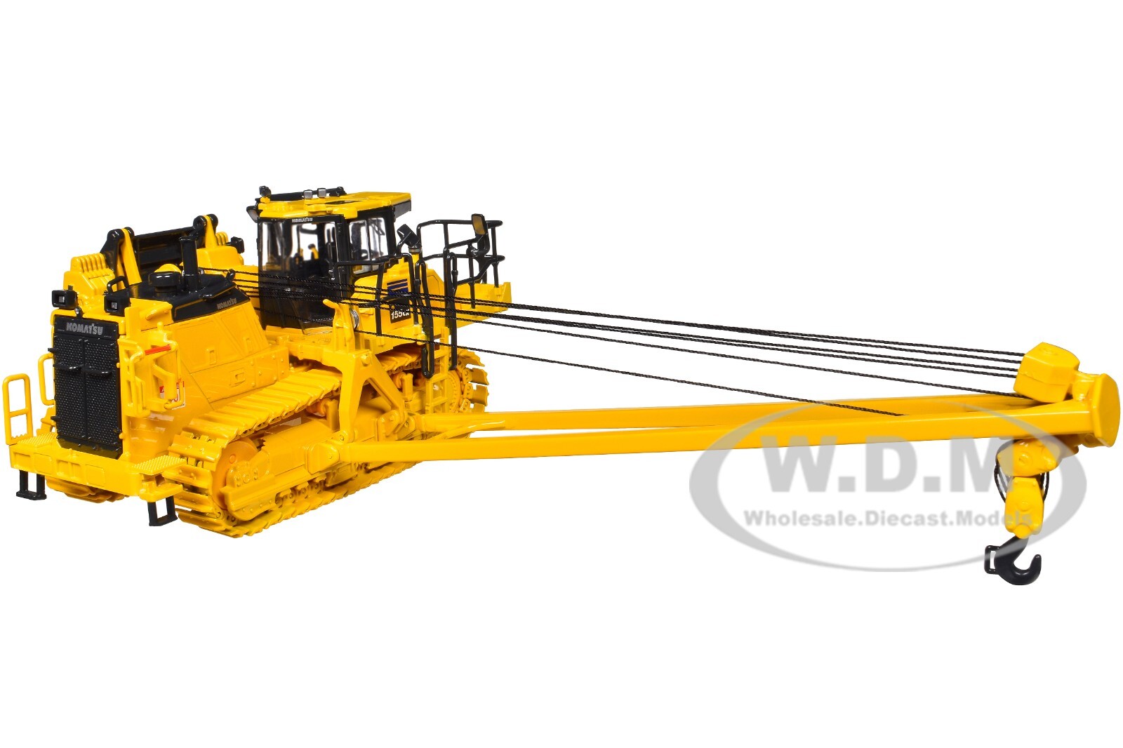 KOMATSU D155CX-8 W/K170 PIPELAYER YELLOW 1/50 DIECAST MODEL FIRST GEAR 50-3494