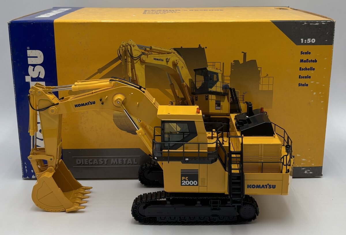 NZG 707 1:50 Komatsu PC2000-8 Backhoe LN/Box