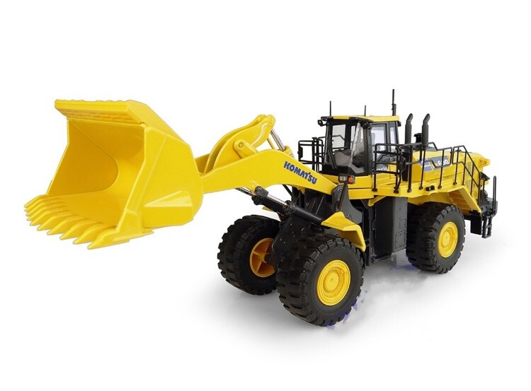 1:50 UH Komatsu WA600-8 Wheel Loader Forklift Contruction Machine Diecast Model