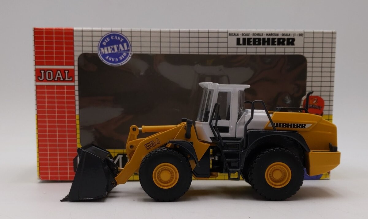 Joal 263 1:50 Scale Articulated Wheel Loader Liebherr L564 Die-Cast Metal LN/Box