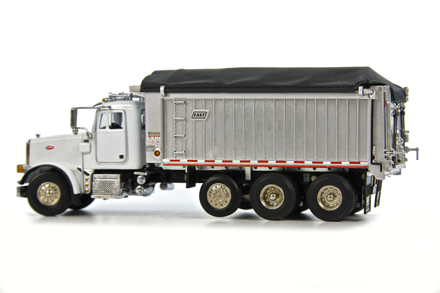 Peterbilt 357 Dump Truck – “WHITE” – 1/50 – Sword #SW2042W