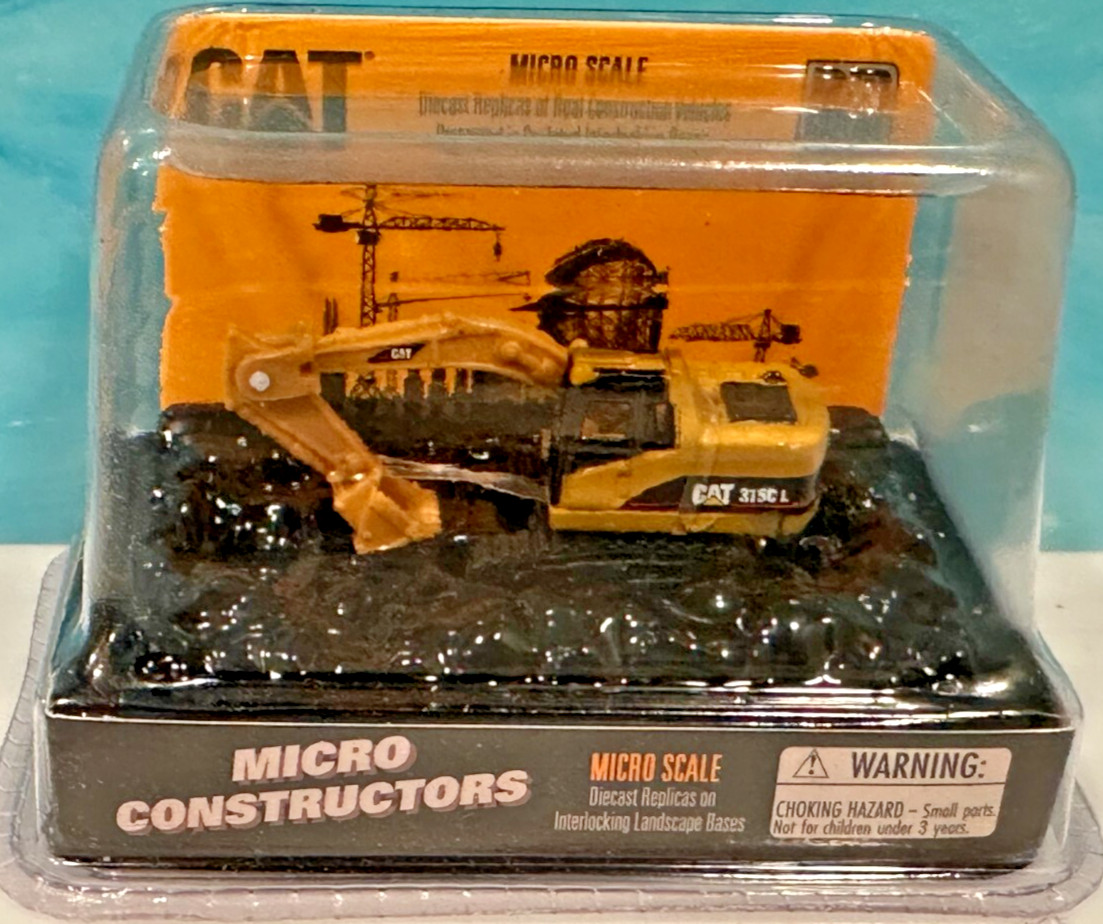 Caterpillar CAT 315D L Excavator True 1:64 Diecast Micro-Scale New Sealed