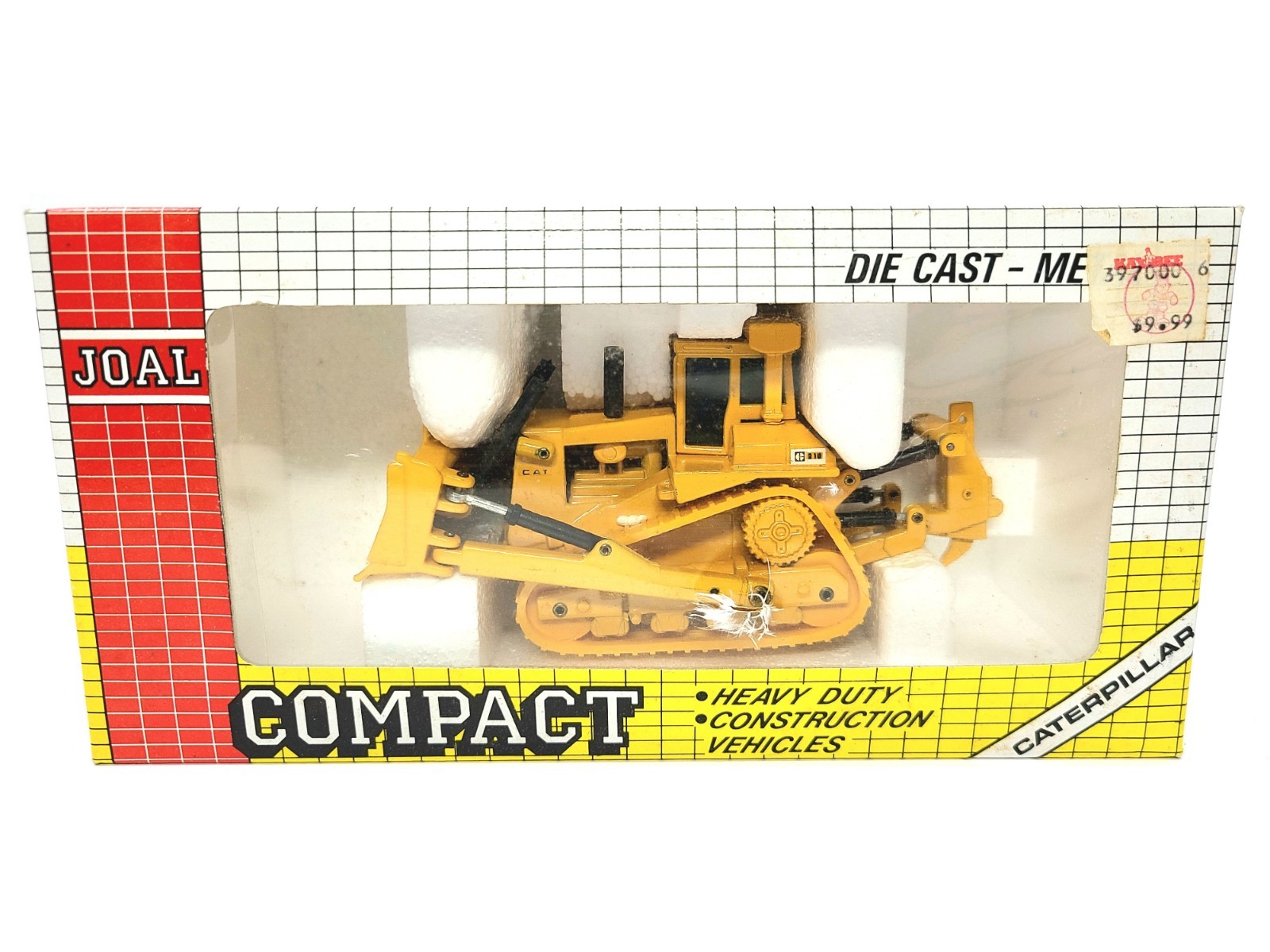 Caterpillar Cat D10 Dozer with Ripper and Cab – Joal 1:70 Scale Model #220