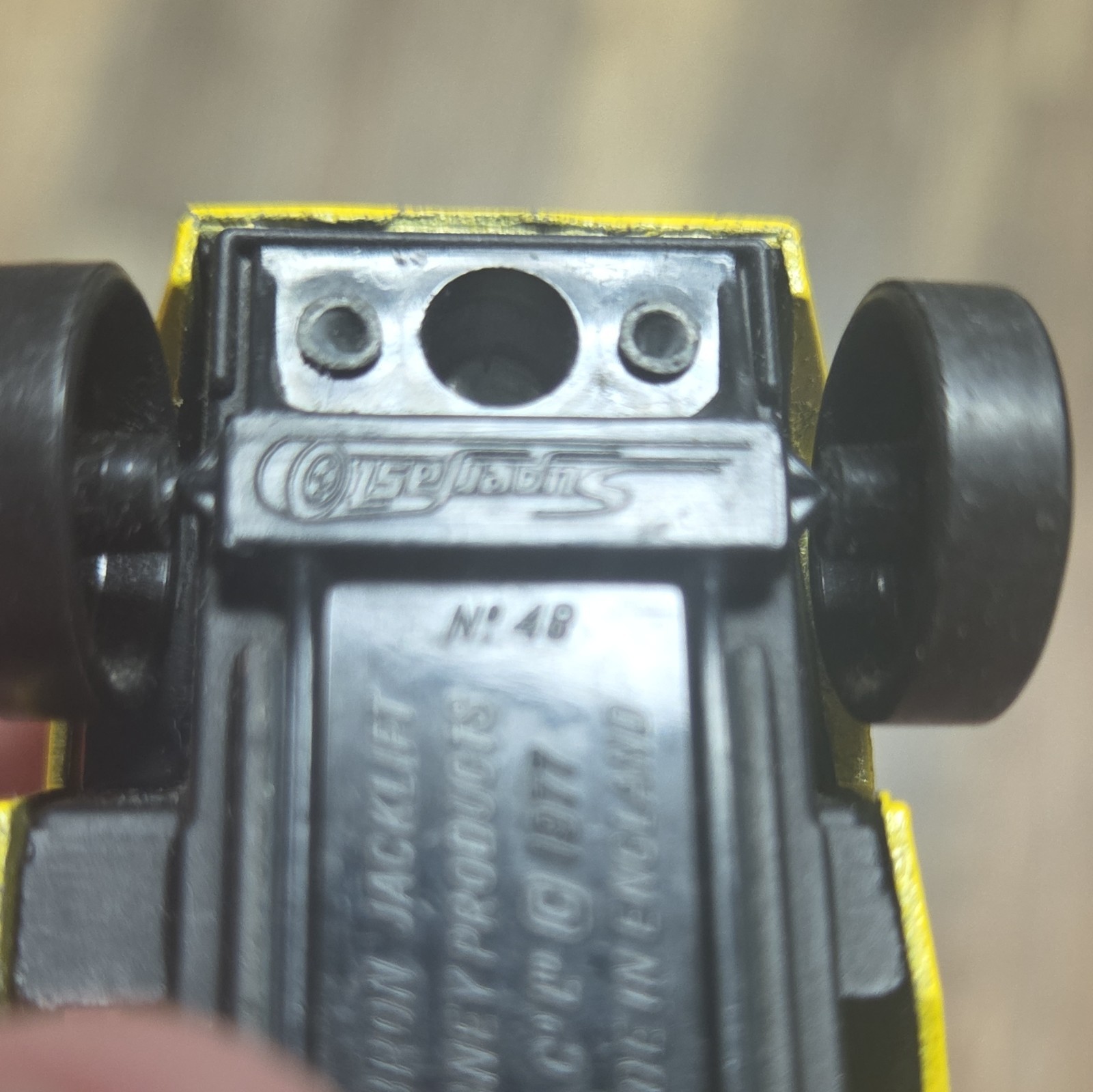 Matchbox Superfast Sambron Forklift 1977 1:64 Yellow/Black Diecast Vintage
