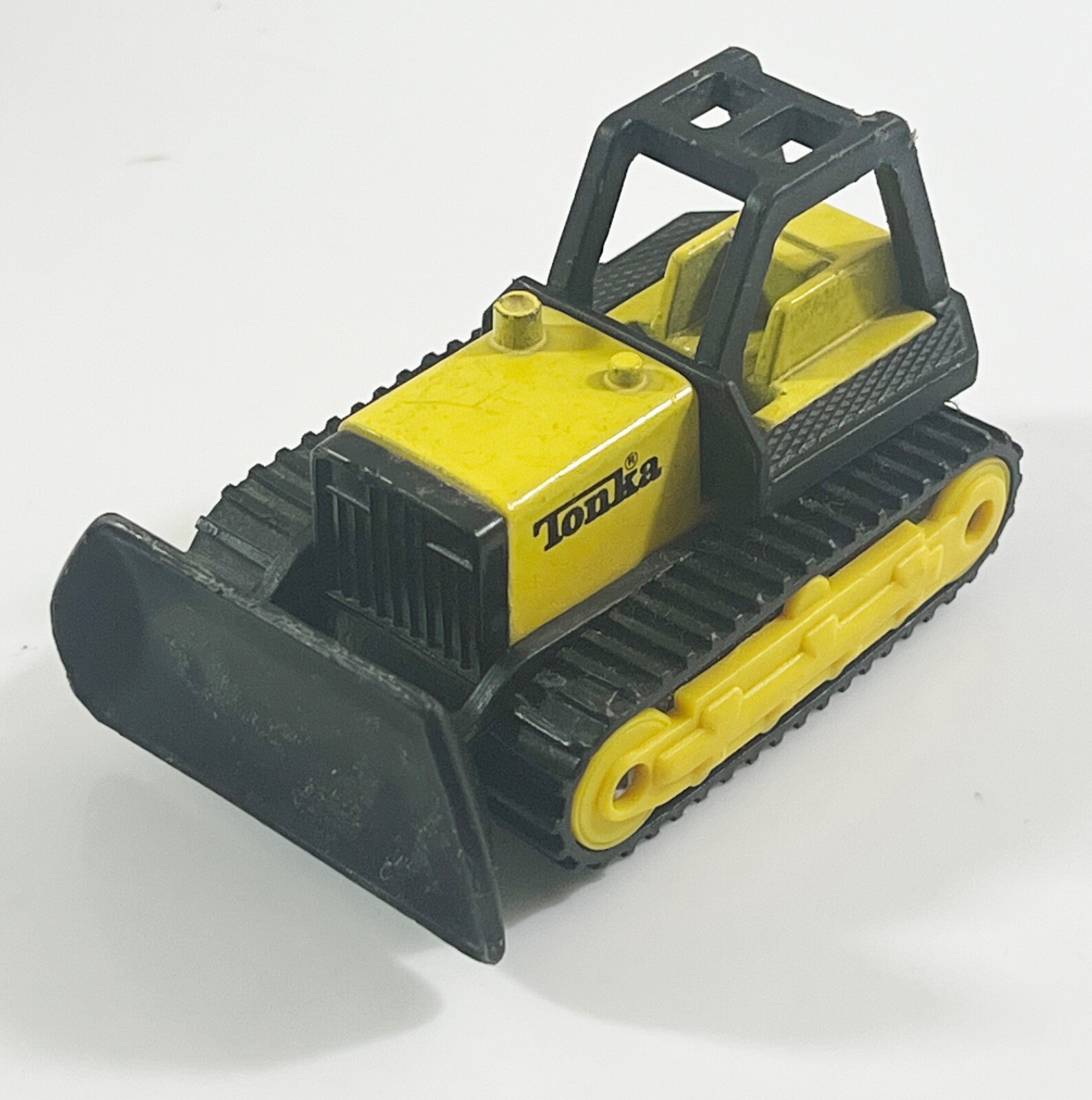 Vintage Tonka Truck Mini Work Equipment Bulldozer Toy 1994