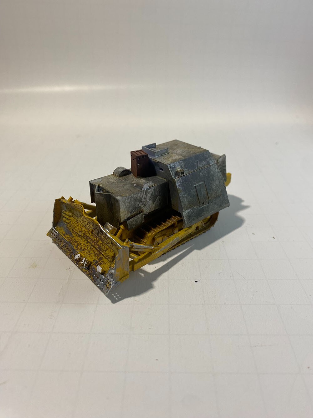 Komatsu D355A bulldozer Killdozer hotwheels scale *new updated model