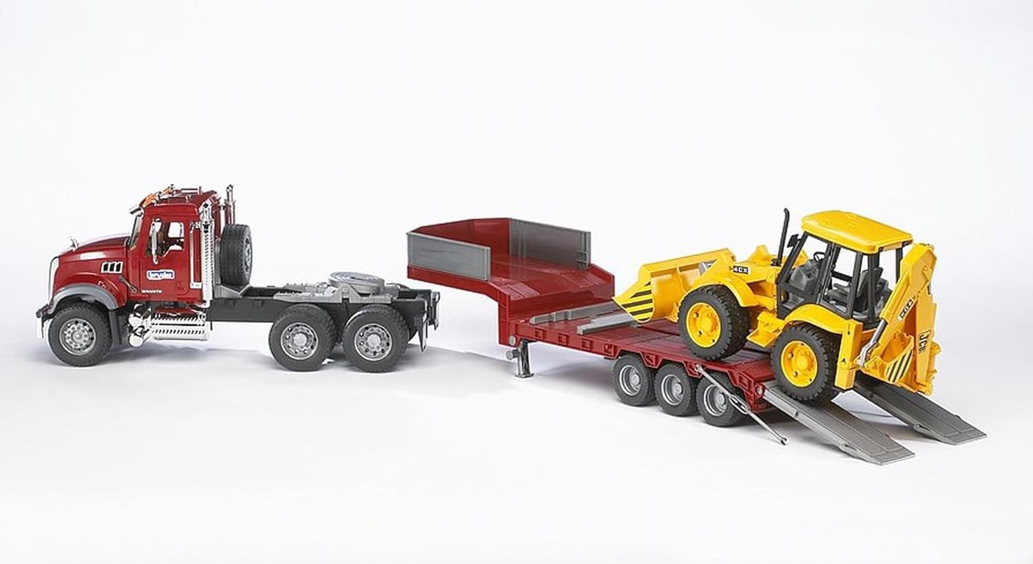 Educational Truck and Backhoe