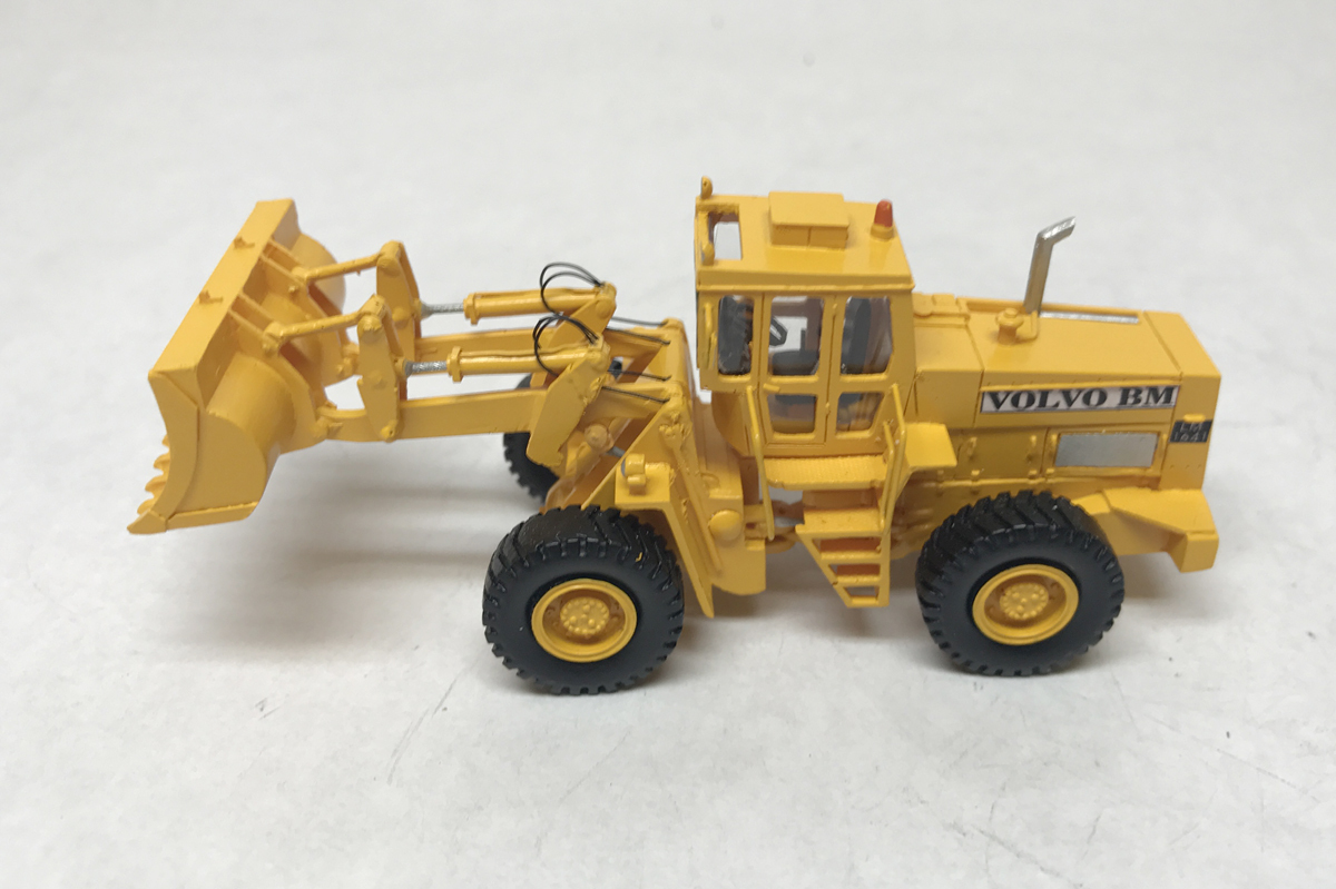 HO 1/87 Volvo BM 1641 Loader – Ready Made Resin Model by Fankit Models