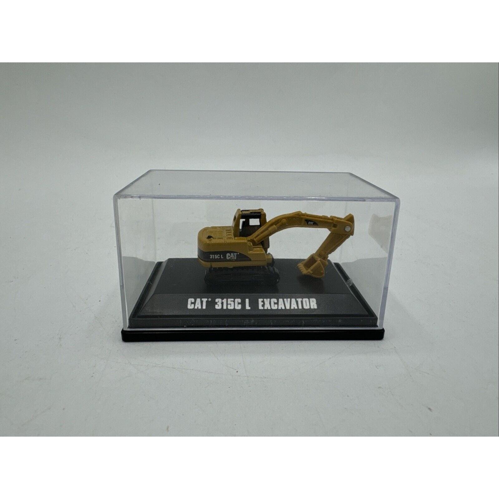 Caterpillar Cat 315C L Excavator with Display Case Norscot Diecast Mini 1:87