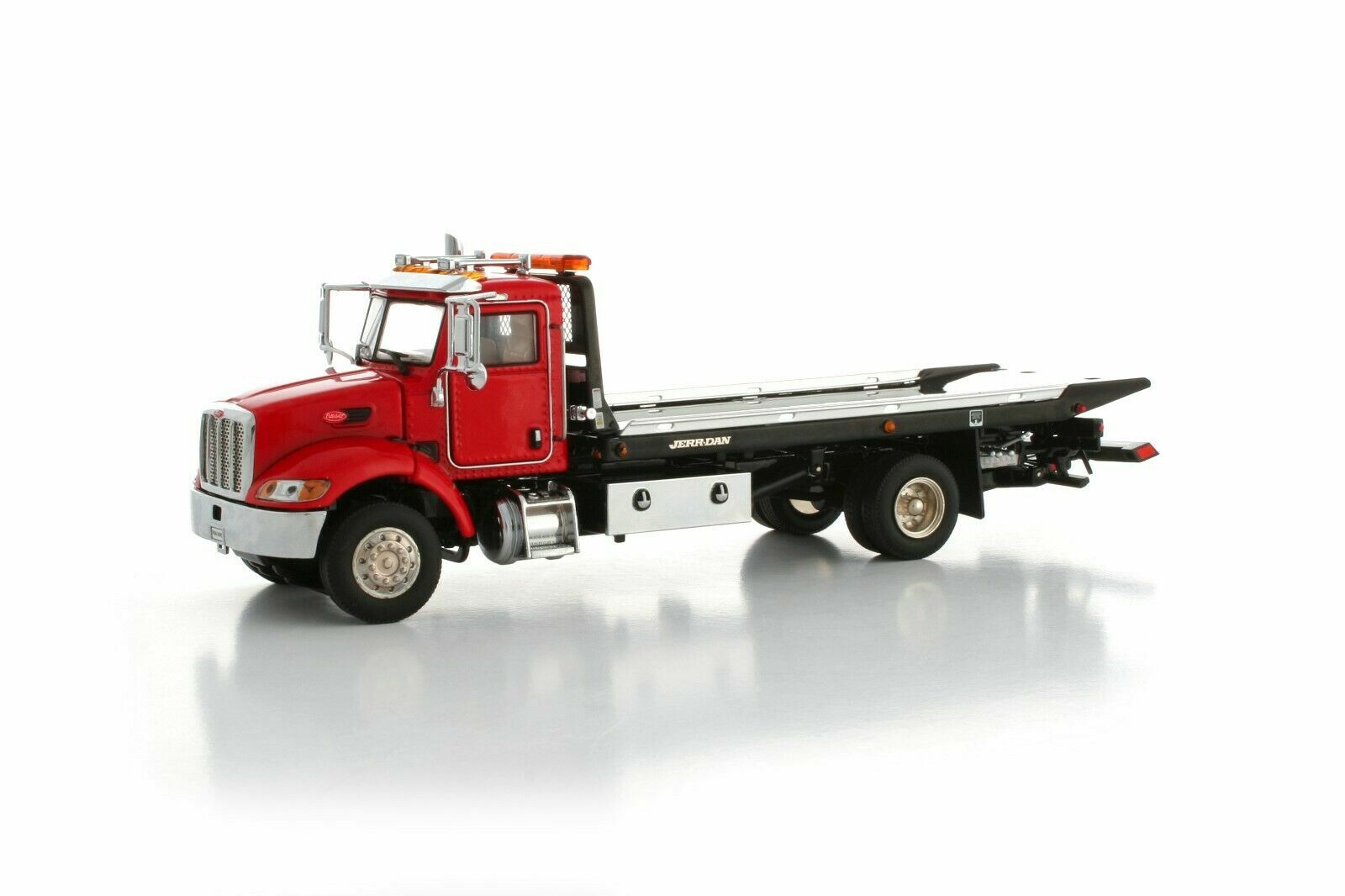 Peterbilt 335 Jerr-Dan Rollback Truck – Red TWH 1:50 Scale Model #080-01099 New