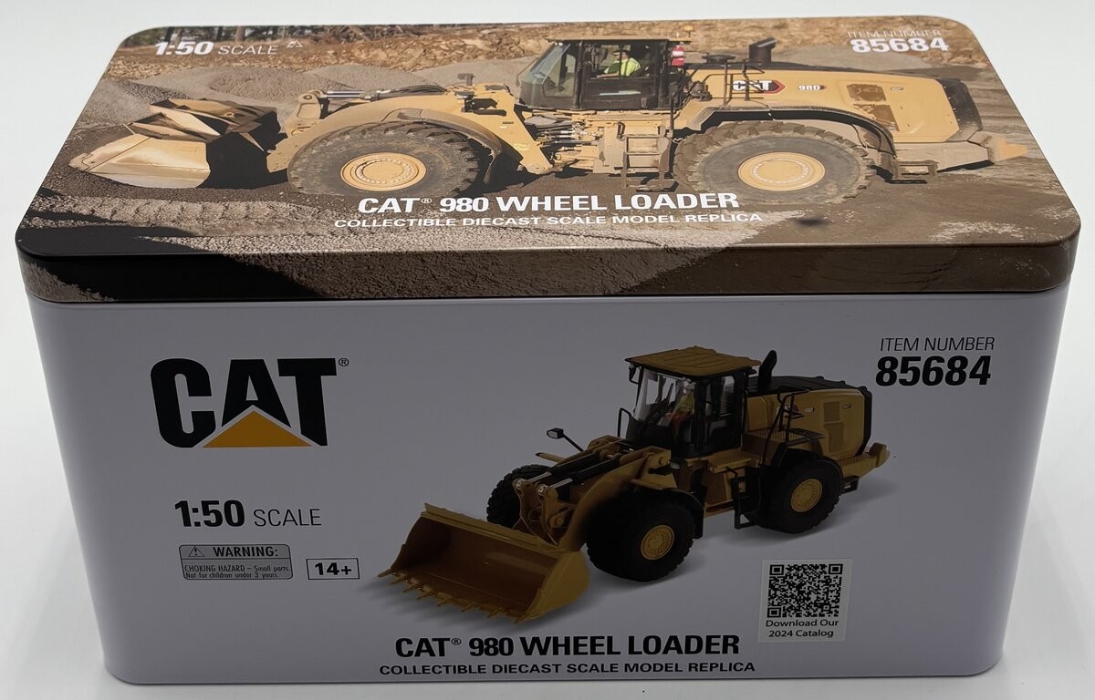 DieCast Masters 85684 1:50 Caterpillar 980 Wheel Loader Diecast Model