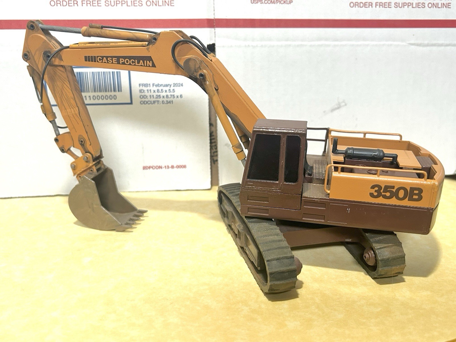 Conrad 1/50 Scale Custom Case-Poclain 350B “Sewer Line” Excavator Ref. No. 2891
