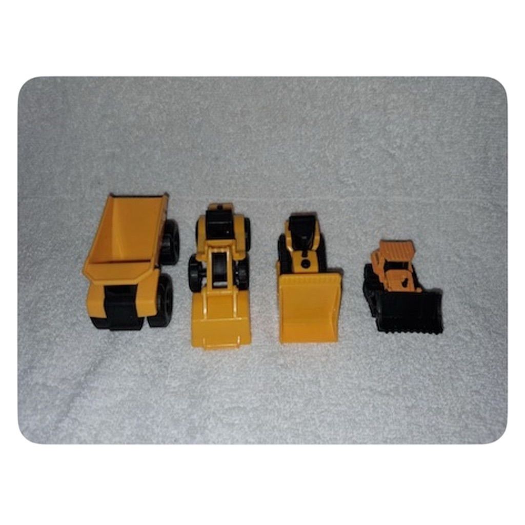 Caterpillar Mini Construction Vehicles Set of 4 – Dump Truck, Loader, More