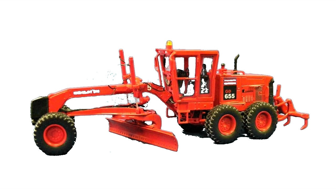 First Gear 50-3087 Komatsu Grader Forestry Fire Division – Red 1/50 Die-cast MIB