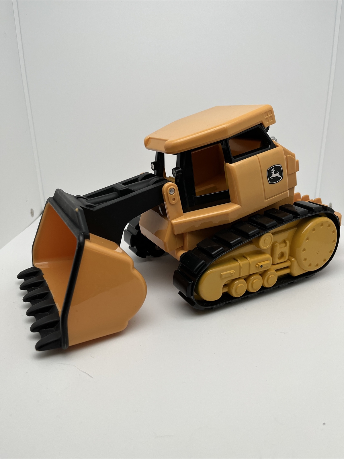 Battery Operated John Deere Licensed Toy Bulldozer Yellow TOMY H0514Q00 EX2-5AZ