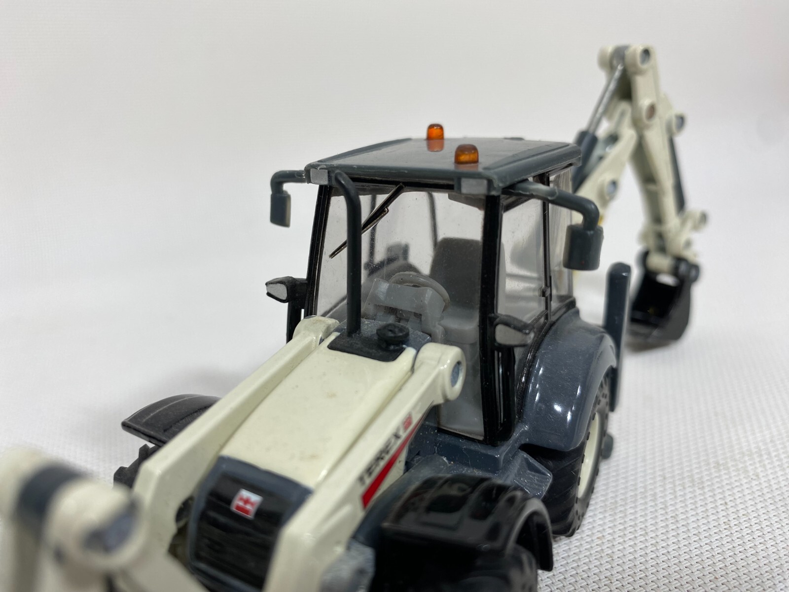 2 Vntg SIKU W. Germany DIECAST BACK HOE LOADERS #2818 & #3531 (Minor Damage)