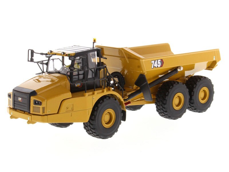 CAT Caterpillar 745 Articulated Truck 1:50 Scale Model – Diecast Masters 85528