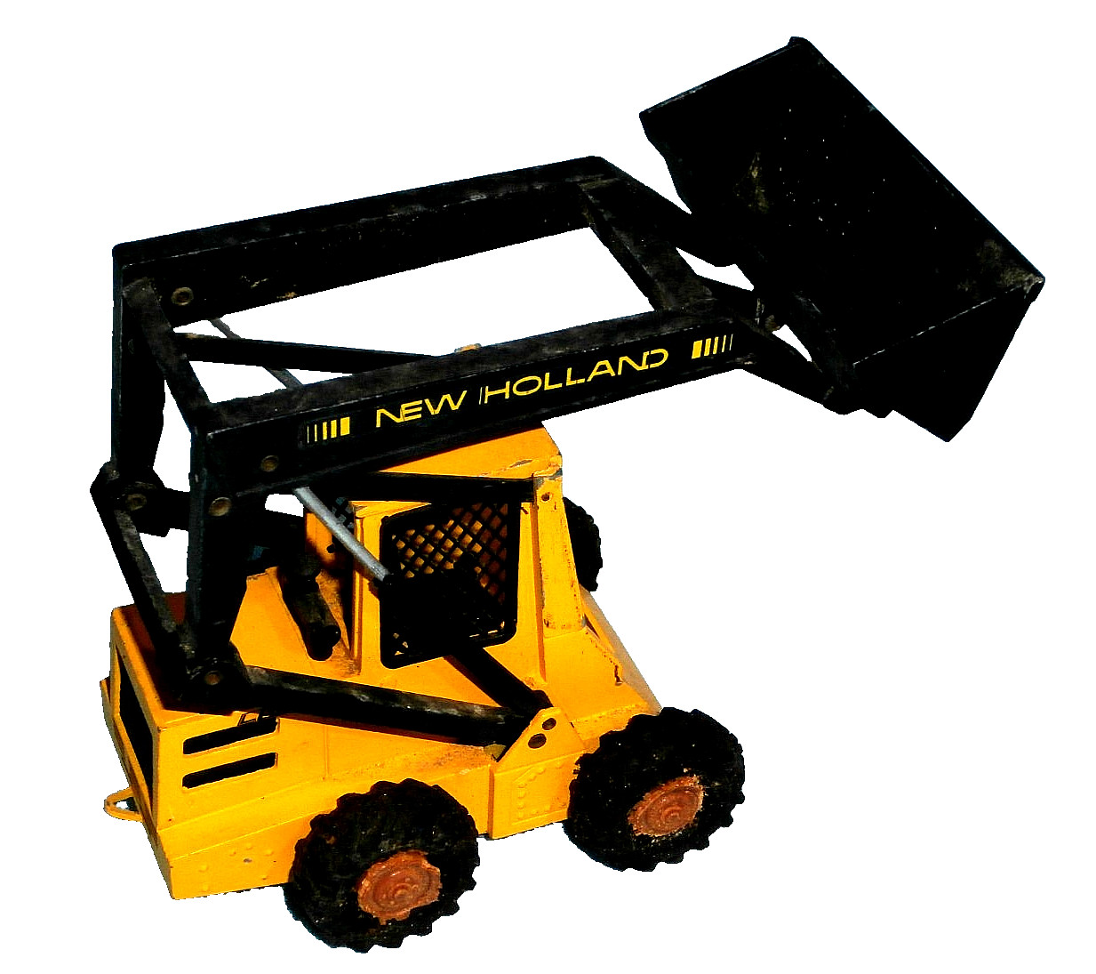 NZG 276 New Holland L-555 Super Boom Loader 1:25 scale 5” West Germany Diecast