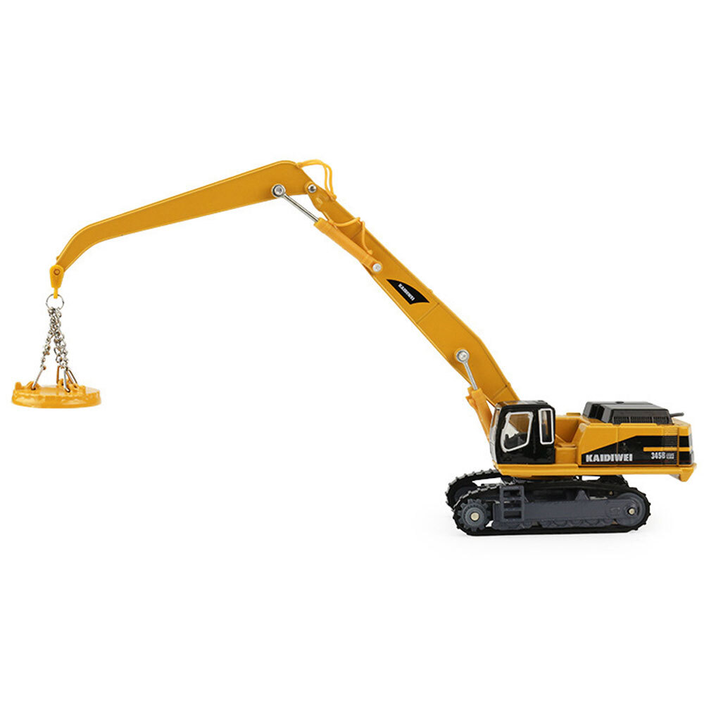 1:87 Material Handler Crane Toys for Boys Metal Diecast Construction Vehicle