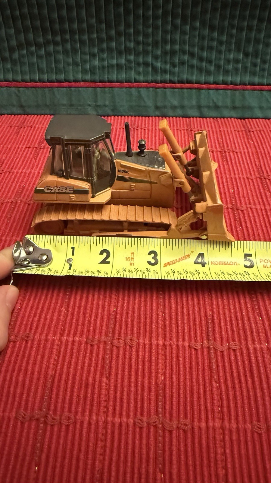 ERTL Case 1850K Construction Series III Crawler Dozer 1:50 Die Cast Diecast