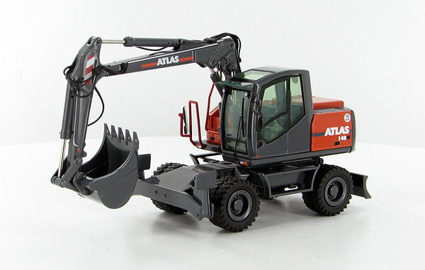 NZG 1/50 Atlas 140W Mobile Excavator #837