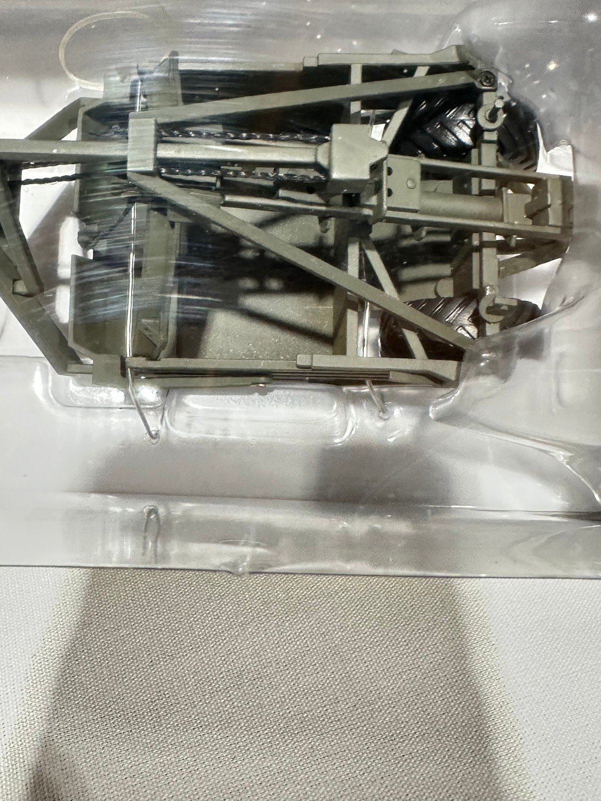 U.S. Army Le Tourneau Super C Tournapull With LP Carryall Scraper 1/50th Scale