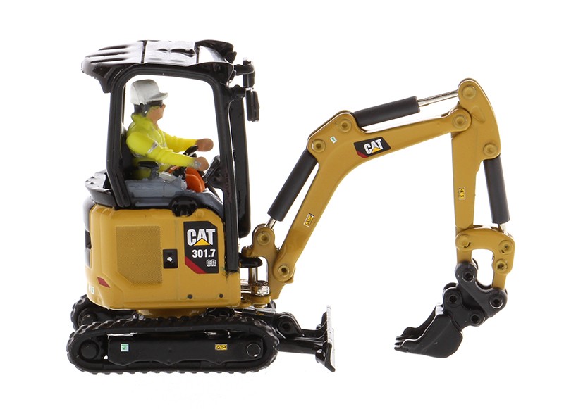 Diecast Masters 85597 1/50 Caterpillar 301.7 CR Mini Hydraulic Excavator