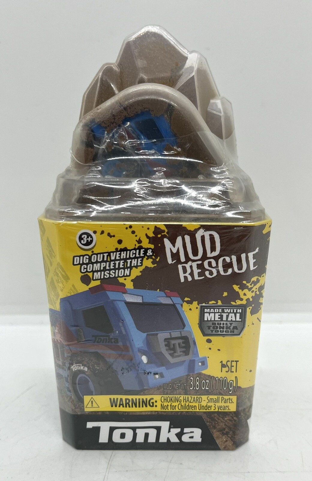 NIB Tonka 6050 Metal Movers Mud Rescue Play Set Random Color Vehicle