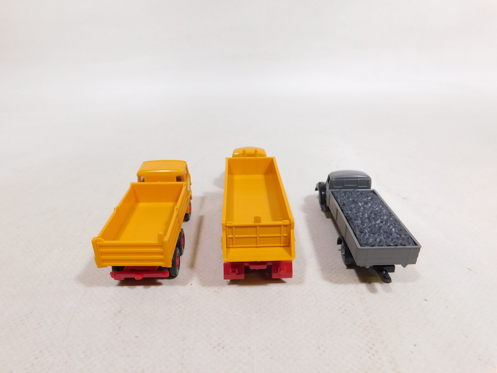 3x Wiking H0 1:87 Model Magirus Truck Dump Truck Dump Truck etc Mint #