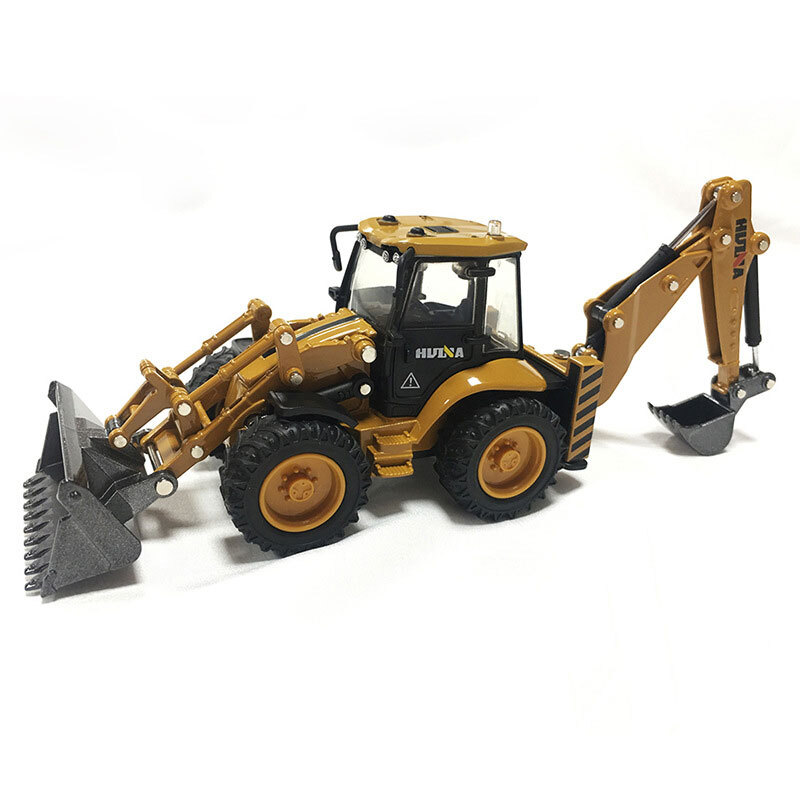 1/50 Scale Loader Excavator Construction Equipment Diecast Metal Toys for Boys