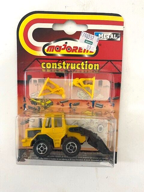 MAJORETTE NOS CONSTRUCTION FRONT END LOADER TRACTO 2 MEN 1:87 211 263 TRACTOR.
