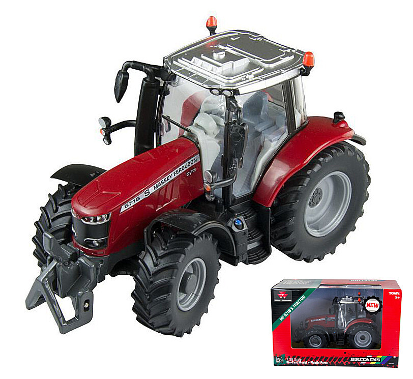 Britains MASSEY FERGUSON 6718 S TRACTOR 1:32 Tractor Farm Vehicle Action Figure
