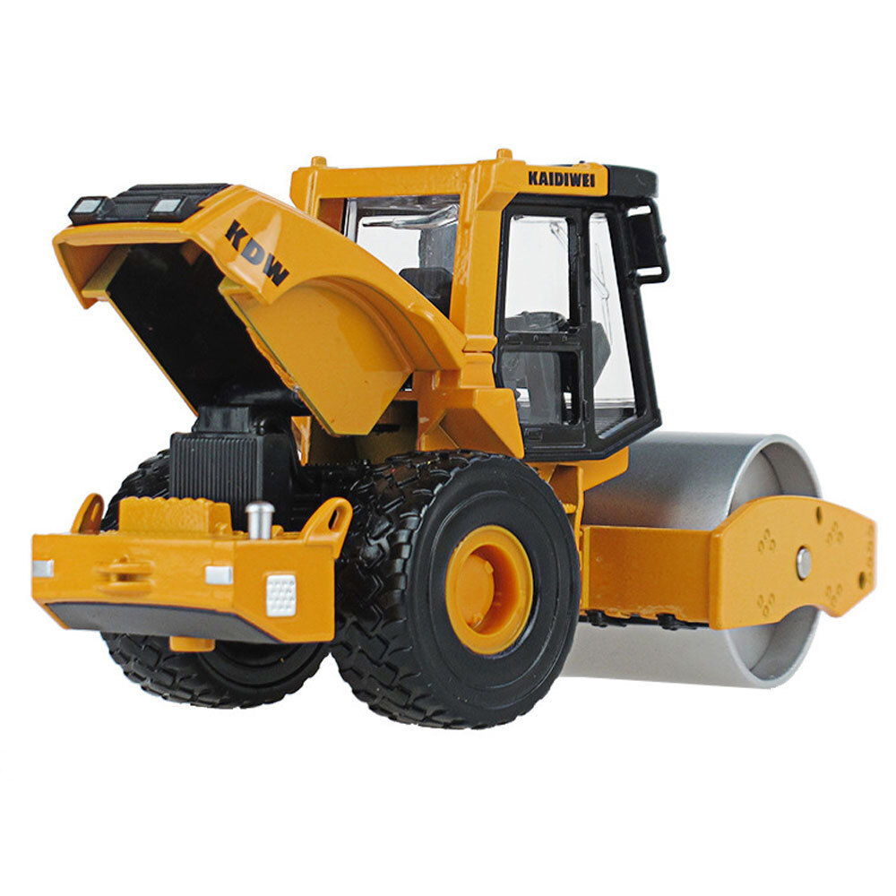 1:50 Road Roller Model Toy Construction Vehicle Diecast Toys for Boys Kids Gifts