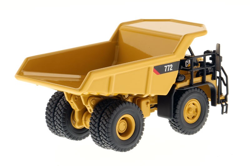 DIECAST MASTERS,Dumper CATERPILLAR 772C with driver and metal box, 1/87, DCM8…